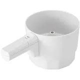 Mehlsieb, Mehlstreuer Kunststoff, Einhand Sieb Mit Deckel, Elektrischer Puderzuckersieb Mit Griff, Mehlsiebbecher, Puderzuckermühle, Feines Netz Zum Backen Batteriebetriebener Handsieb Mehlsieb