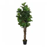 vidaXL Feigenbaum Künstlich 96 Blätter 80 cm Grün