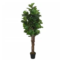 vidaXL Feigenbaum Künstlich 96 Blätter 80 cm Grün