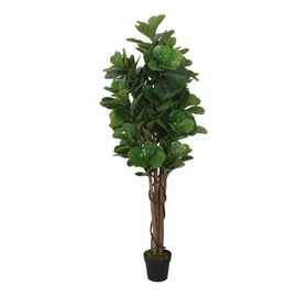 vidaXL Feigenbaum Künstlich 96 Blätter 80 cm Grün