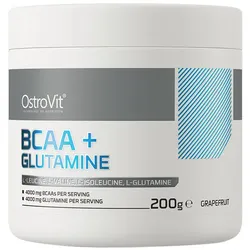 OstroVit BCAA + Glutamine (200 g, Grapefruit)