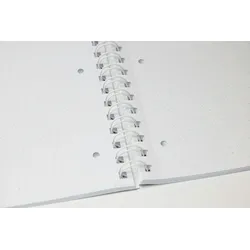 ADINA Premium Collegeblock Kollegblock "BE CAREFUL!" A5 dotted (gepunktet) 80 Blatt 90g/qm