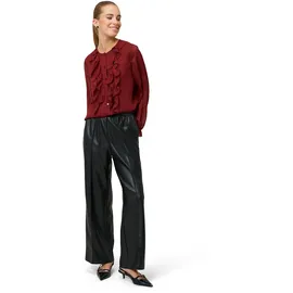 Zero Chiffonbluse rot 34