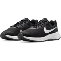 Nike Revolution 6 Adults Schuhe, Black/White-Dk Smoke Grey, 35.5