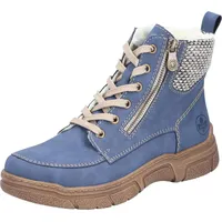Rieker Damen Stiefelette Warmfutter und lose Einlagen weit geschnitten