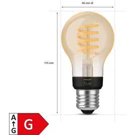 Philips LED-Lampe E27 7W warmweiß 550 lm 1 St.