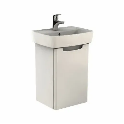 Kolo Rekord Badezimmerschrank unter Waschbecken 40,7x59,1x34,3 cm weiß glanz 89543000