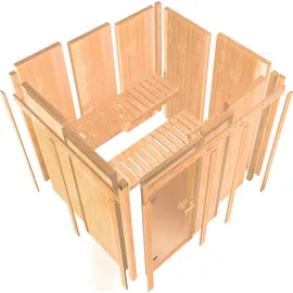 Karibu Hanen inkl. 9 kW Ofen + int. Steuerung