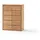 Home Affaire Zetra Schubladenschrank 88 x 42 x 113 cm Beige