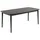 VCM Montreux Esstisch 90x180/219cm inkl. Zusatzplatten Schwarz