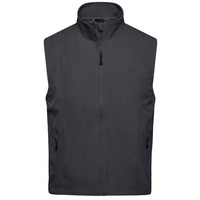 Men's Softshell Vest Modische Softshellweste schwarz, Gr. M