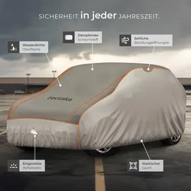 Tectake Hagelschutz-Autoplane 520 x 185 x 145 cm