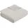 IBENA Wohndecke 70 x 100 cm Grau/Silber