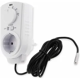 ChiliTec Steckdosen-Thermostat ST-50, analog, mit Außenfühler