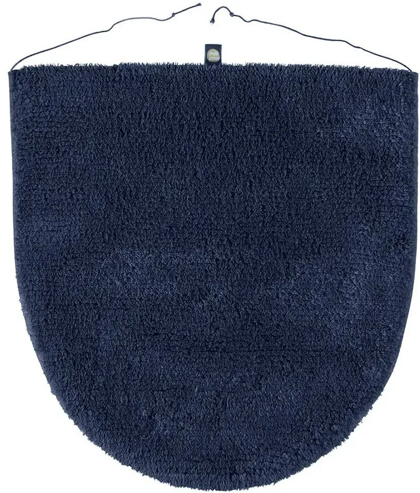 Rhomtuft WC Deckelbezug Prestige 45x50 cm | kobalt - blau