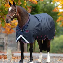 Horseware Amigo Bravo 12 XL Original Turnout Lite 0g - Navy/Navy & Red