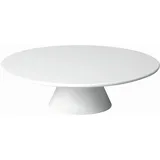 APS 83890 Servier- und Tortenplatte CASUAL, Ø 31 cm, Höhe 8 cm, Melamin, weiß