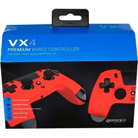 Gioteck PS4 VX4 Controller rot