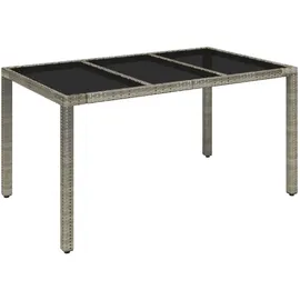 vidaXL Garten-Essgruppe 5-tlg. Grau
