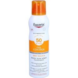 Eucerin, Sonnencreme, Sun Oil Bdy Aero50, 200 ml SPR