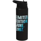 Juni 1967 Jahr 1967 Retro 1967 Vintage Limited Edition Stainless Steel Insulated Water Bottle