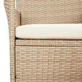 vidaXL Bistroset 5-tlg. Beige