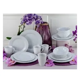 CreaTable Kombiservice Flora 16-tlg. weiß