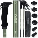 Neo-Sport Walking Stöcke 65 bis 135 cm grün