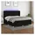 vidaXL Boxspringbett 180 x 200 cm Schwarz