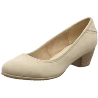 S.Oliver Pumps Kleiner Absatz Elegant, Beige 39 EU