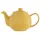 Price & Kensington Teekanne 450 ml Steingut, brilliante Farben senfgelb, für 2 Tassen,