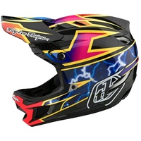 Troy Lee Designs SE5 Lightning MIPS Carbon Motocross Helm, schwarz-pink, Größe XL