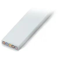 WAGO Flachleitung, B2ca, 5G10 mm2, lichtgrau 8971052