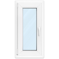 Fenster 40x80 cm, Kunststoff Profil aluplast IDEAL® 4000, Weiß, 400x800 mm, einteilig festverglast, 2-fach Verglasung, individuell konfigurieren
