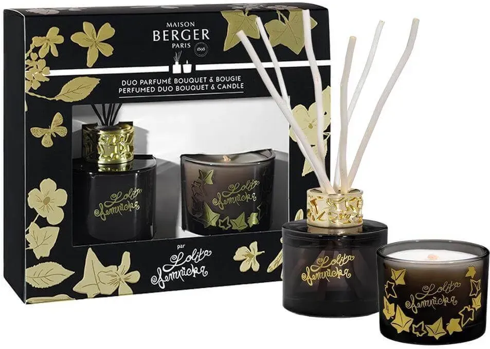 Lolita Lempicka Raumduft Set Diffuser + Duftkerze - Black Edition