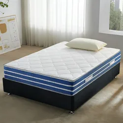 FLEXX Kaltschaum Matratze 140x200 cm mit 3D Memory Foam - 7 Zonen; 25cm Höhe; H4, H3, H2 Misch-Härtegrad - Wendbare Kaltschaummatratze