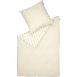 Bettwäsche "Heritage", grau, B/L: 155cm x 220cm, , Satin, B/L: 80cm x 80cm, Satin, Obermaterial: 100% Baumwolle, SCHÖNER WOHNEN-KOLLEKTION, Bettwäsche, Satin Qualität