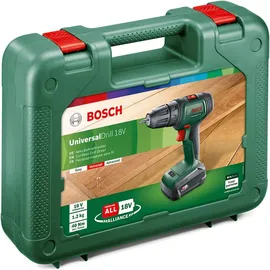 Bosch DIY UniversalDrill 18 V inkl. 1 x 2,5 Ah + Koffer