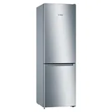 Bosch Serie 2 KGN33NLEB Kühl-Gefrierkombination (282 l, 1760 mm hoch, Edelstahl)