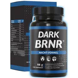 BRNR DARK BRNR Stoffwechsel Melatonin Kapseln 120 St