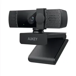AUKEY PC-LM7, 2 MP, 1920 x 1080 Pixel, Full HD, 30 fps, 1920x1080@30fps, Webcam-