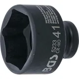 BGS Kraft-Steckschlüssel-Einsatz Sechskant Antrieb Innenvierkant 12,5 mm (1/2"), SW 41 mm