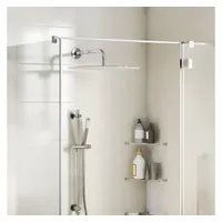 VidaXL Regenbrause Edelstahl 304 50 cm Rund