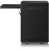 WMF Rollwagen H89/B59,7/T70 cm Stahl Schwarz