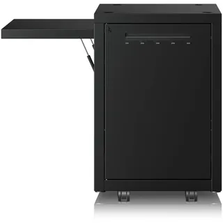 WMF Rollwagen H89/B59,7/T70 cm Stahl Schwarz