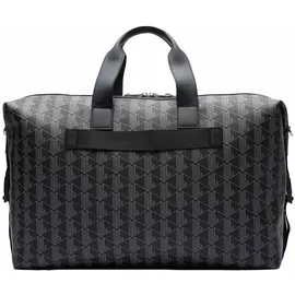 Lacoste Reisetasche The Blend Weekender Monogram Noir Gris