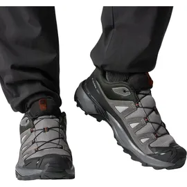 Salomon X Ultra 360 Leather Herren Sharkskin/Asphalt/Caramel Cafe 43 1/3