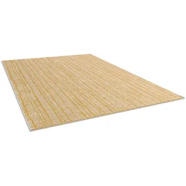 Steffensmeier Teppich Jordis, Rechteckig, In- und Outdoor, wasserfest gelb 140 cm x 200 cm
