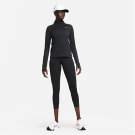 Nike Dri-FIT Pacer 1/2-Zip Lauf-Oberteil 010 black/reflective silv XL