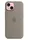 Apple iPhone 15 Silikon Case tonbraun
